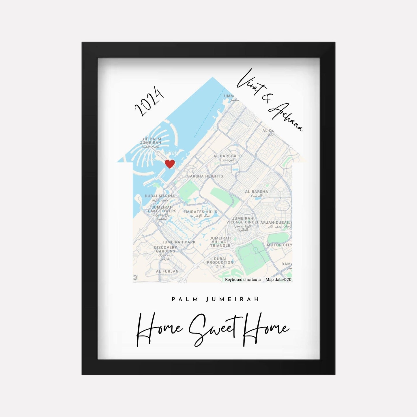 Custom New Home Print - Dubai Real Estate Closing Gift | Hadiyah