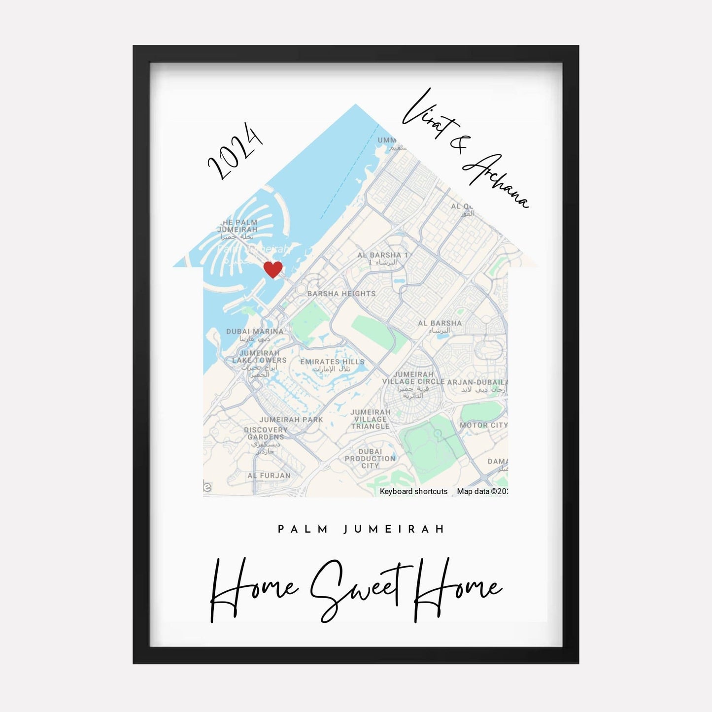 Custom New Home Print - Dubai Real Estate Closing Gift | Hadiyah